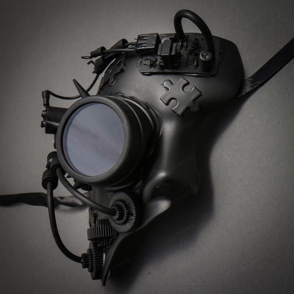 ILOVEMASKS Other - Phantom the Opera Steampunk Goggles Mask Masquerad